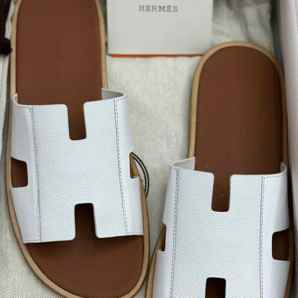 Hermes Plain Leather Sandals-H-S-105
