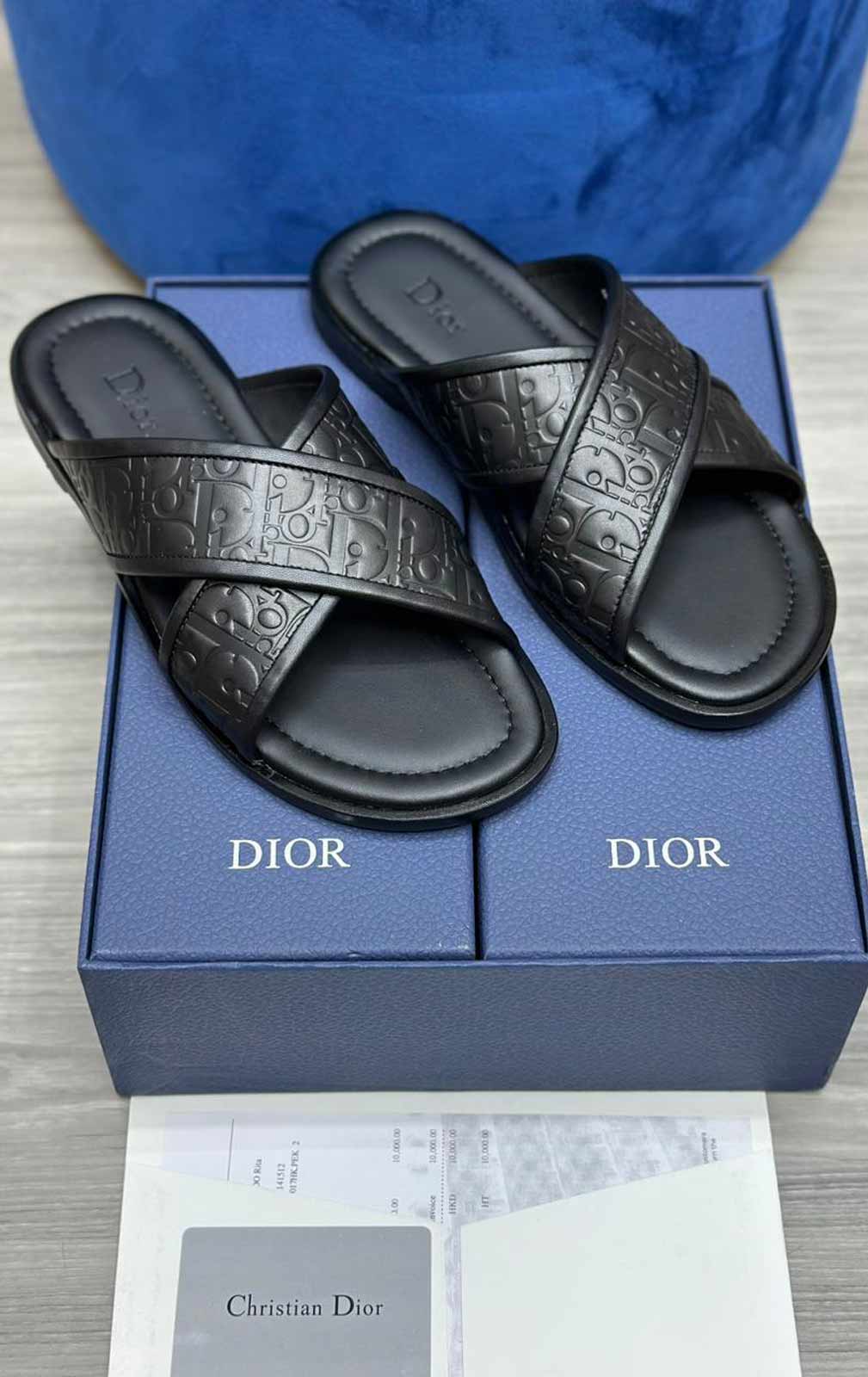 High Quality Dior Slipper for Men D-106
