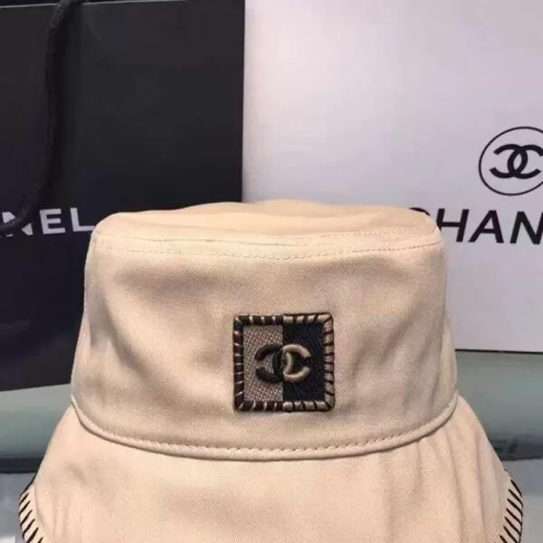 Classic Designer Bucket Beige Hat -CH-H-635