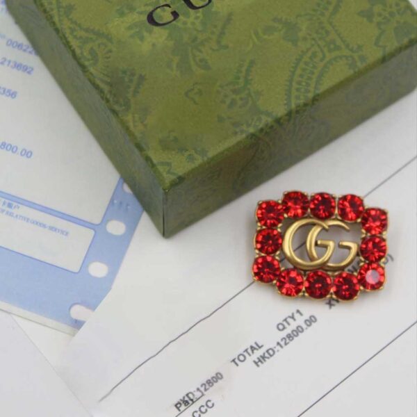 Gucci-Red-Crystal-Marmont-Brooch-J-M-101