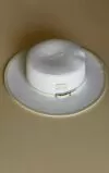 Straw Hat Designer White Hat Cap-C-24-HT (2)