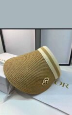 Top Hat Solid Straw Sun Hats-G-H-04