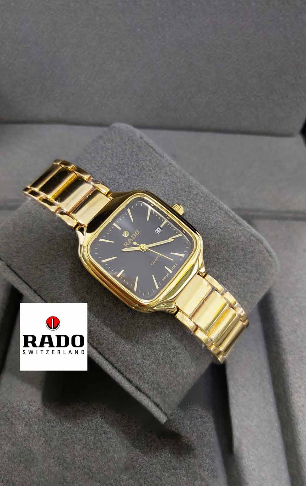 Black Dial Square Ceramic Watch-RA-A4