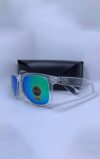 Clear Frame Polarized Square Sunglasses-SR-08