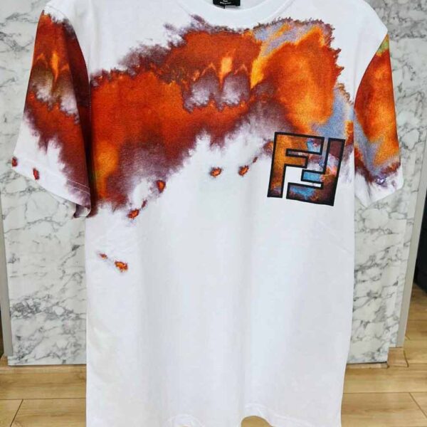 Fendi Printed Jersey T-Shirt-F-TS-5
