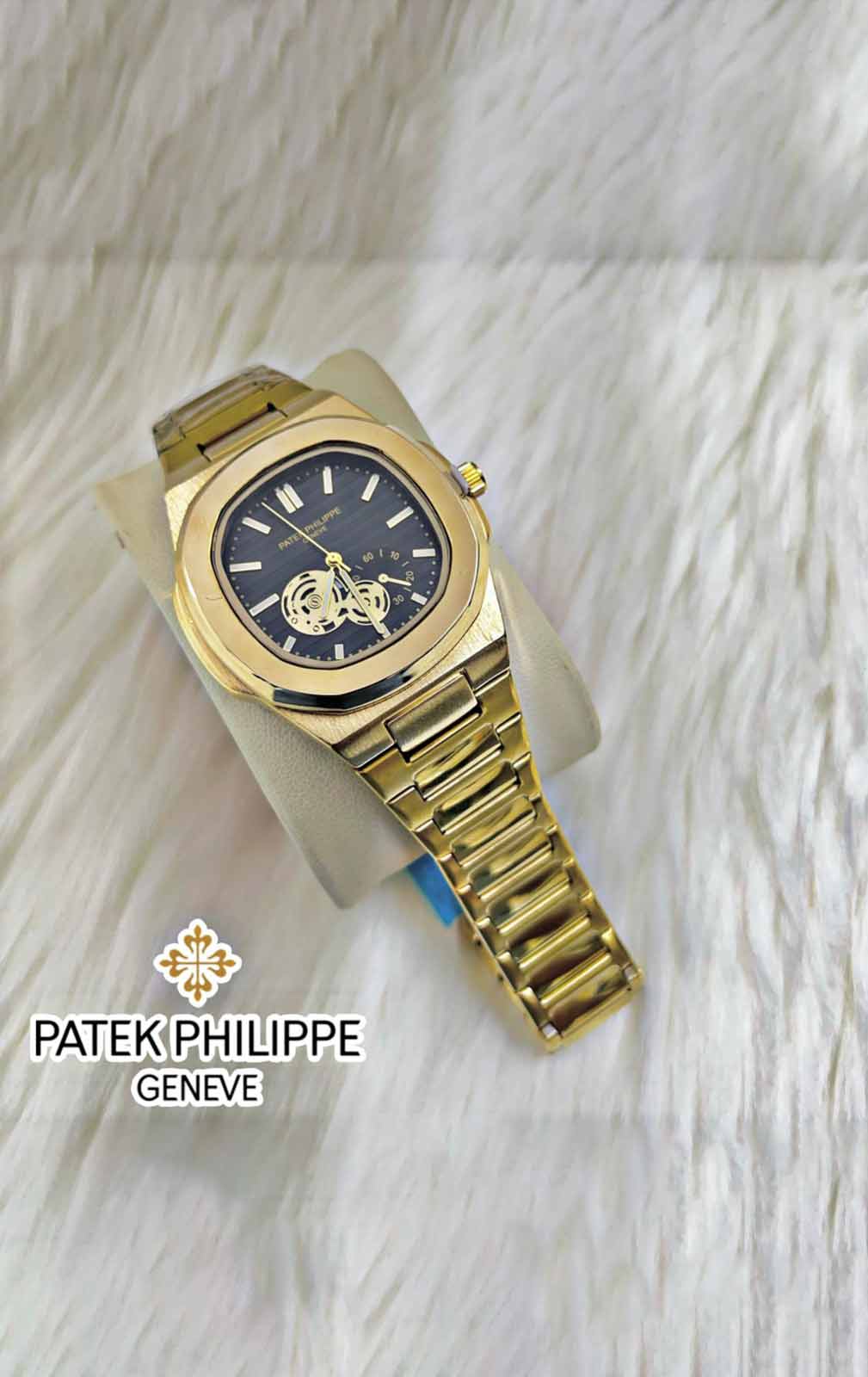 Gold Tone Automatic Watch-PA-W8