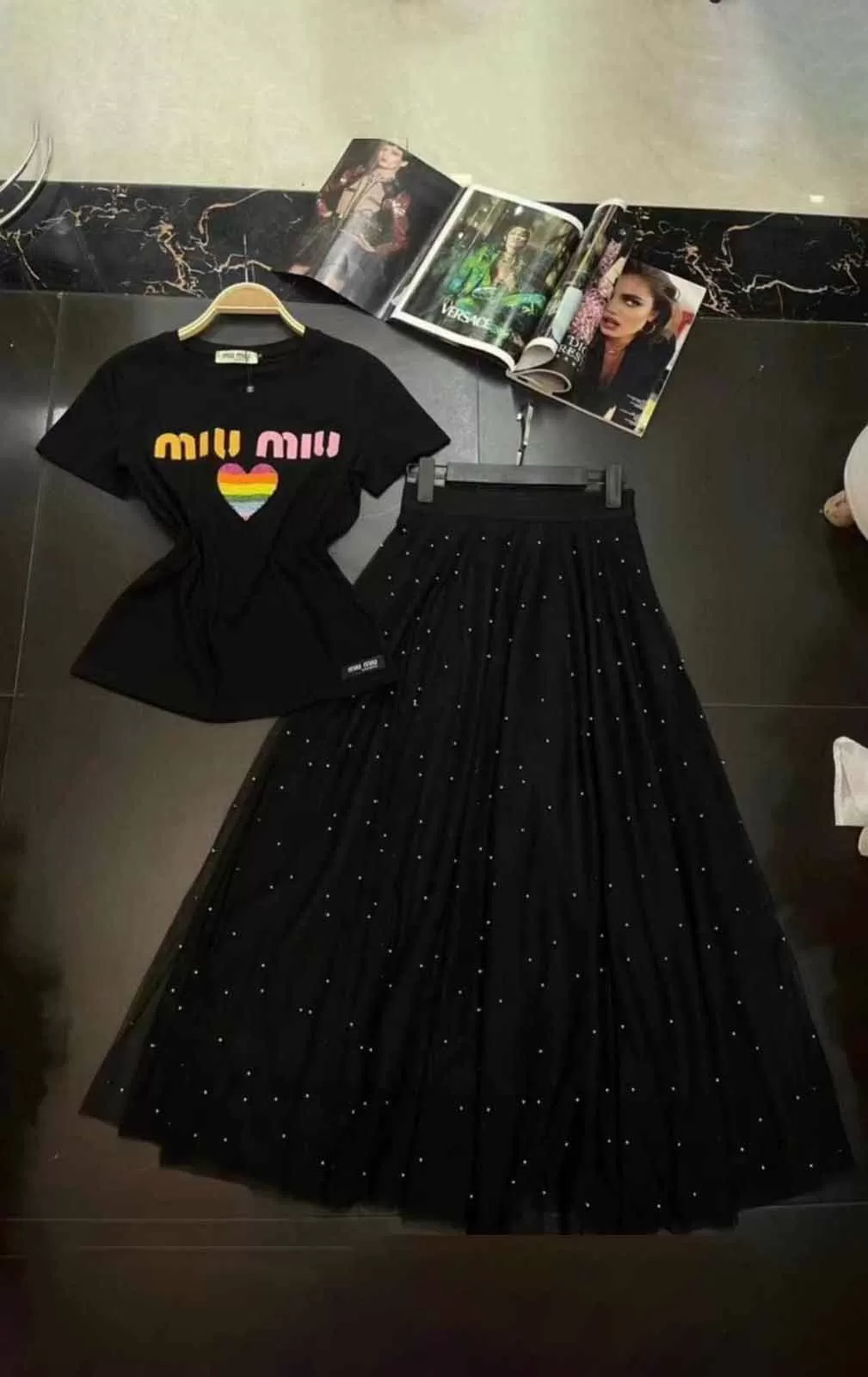 Miu Miu BlackWhite Sets-MIU-S347