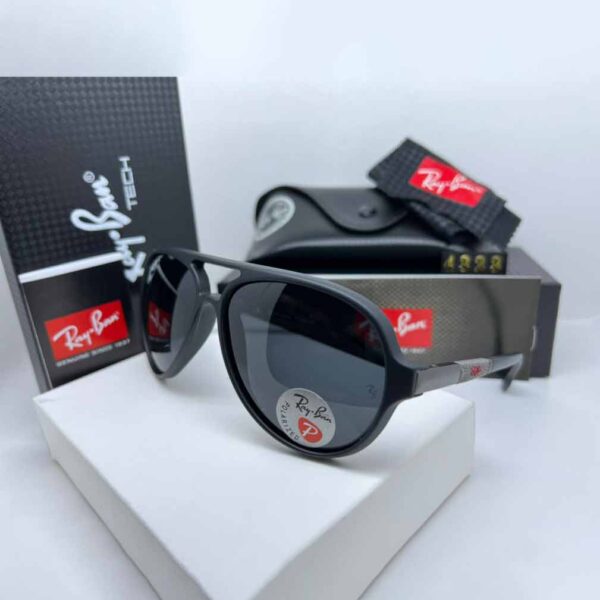 Ray-Ban Oversized Black Sunglasses-AS-02