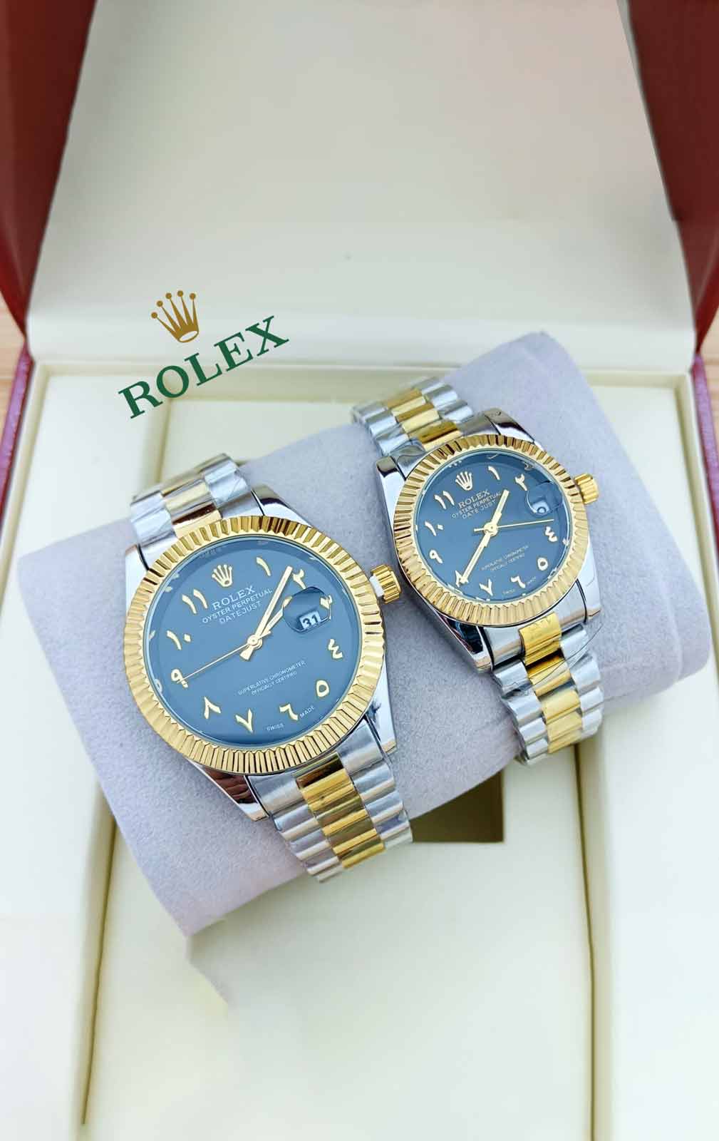 Rolex Couple Watch With Date-RC-W5