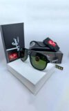 BLACK NYLON CRYSTAL LENS SUNGLASSES-SR-17